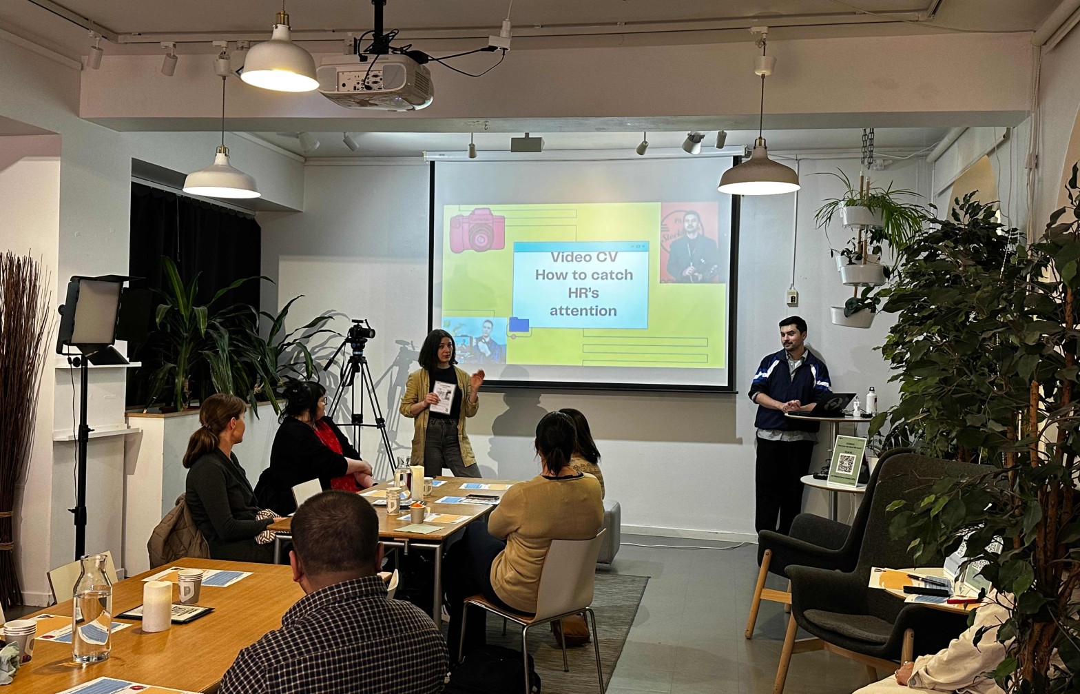 Our Video CV Workshop That offered Professional Guidance in Modern Self-Presentation