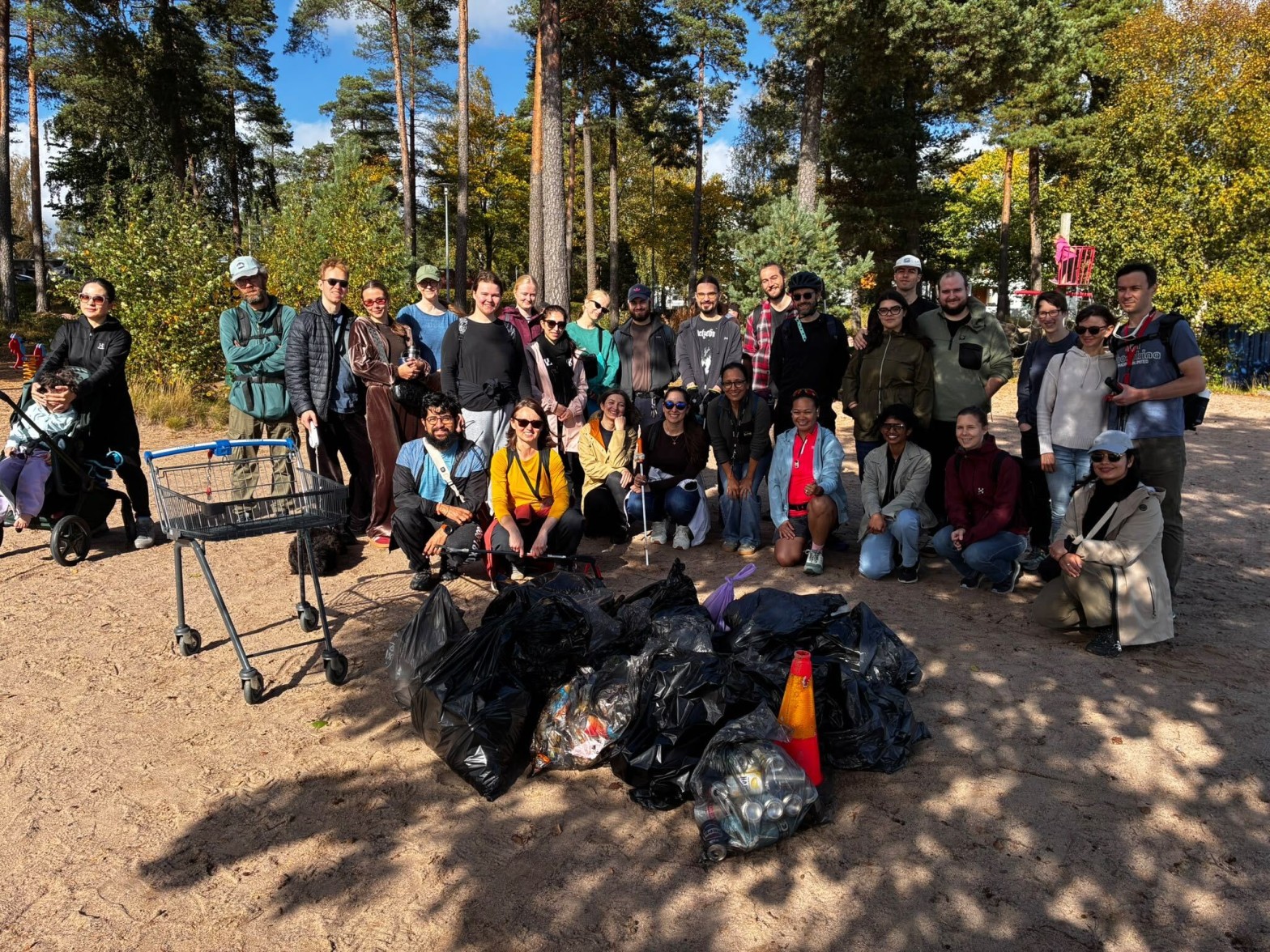 Open Living Room went World CleanUp Day